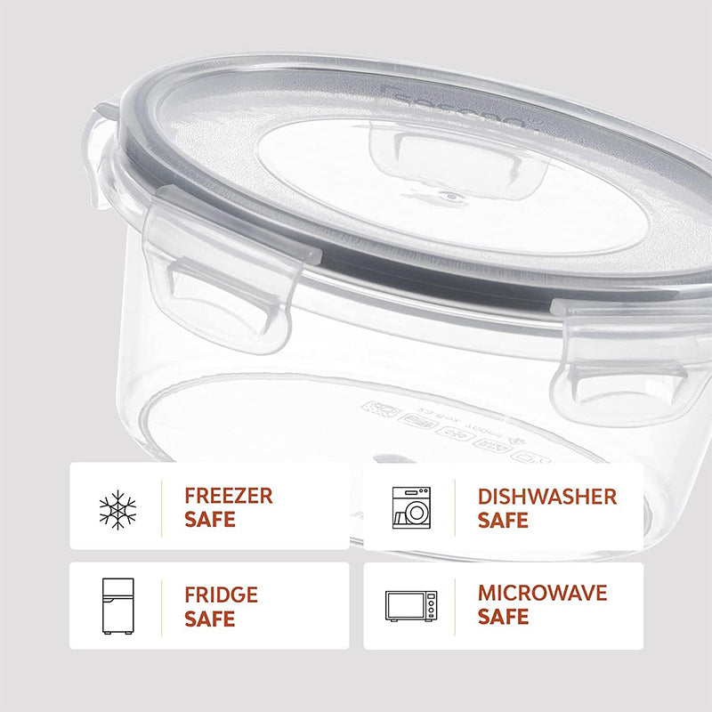Kitchen Refrigerator Transparent Plastic Seal Box