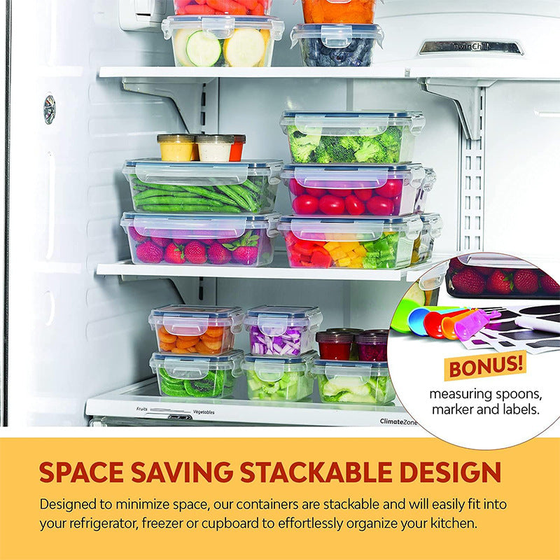 Kitchen Refrigerator Transparent Plastic Seal Box